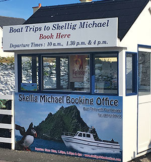 skellig michael cruises book office portmagee