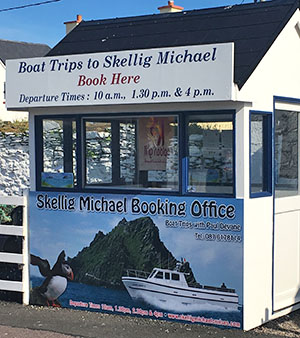 skellig michael cruises book office portmagee