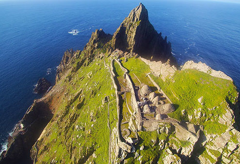 skelligs drone footage