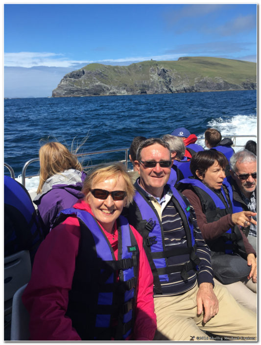 more happy customers hreading out for skellig michael