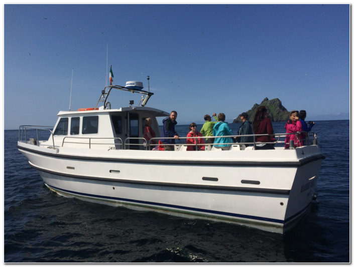 Maber therese II back in port after trip to Skellig Islands