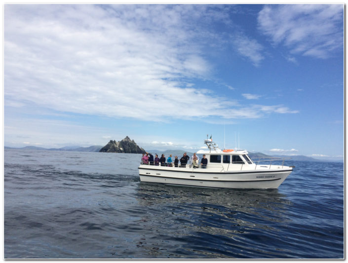 Maber Therese II homeward bound from the Skellig Islands