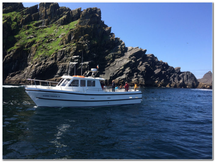 Maber Therese II rounding skellig michael