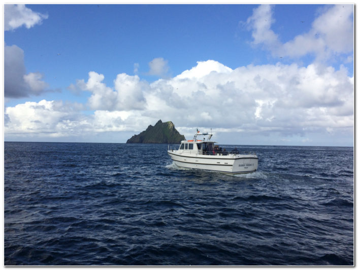 Maber Therese II heading for skellig michael
