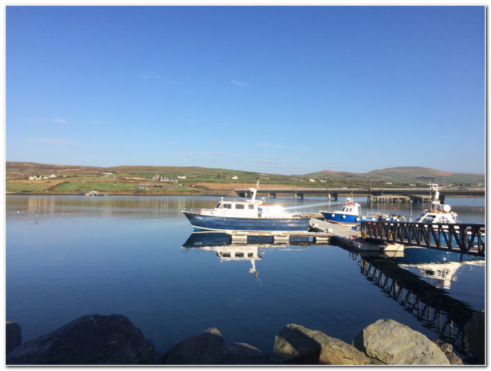 sea breeze II preparing for the daily run to skellig michael