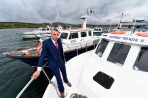 Paul Devane owner of Skellig Michael Cruises Portmagee provider of tours to the Skelligs