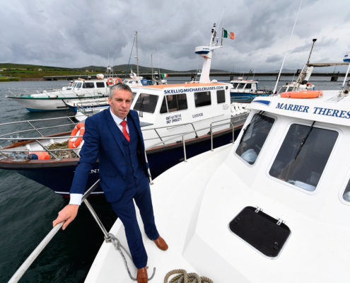Paul Devane owner of Skellig Michael Cruises Portmagee
